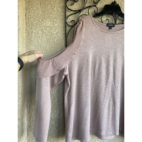 Lane Bryant Cold Shoulder Lightweight Sweater - Pink - Size 22/24 - Picture 2 of 7